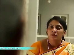 Indian aunty gets oiled up and fingered before a cumshot in a steamy encounter.