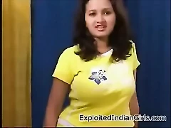 Burdened Indian beauty Sanjana stars in intense bondage and BDSM scene.